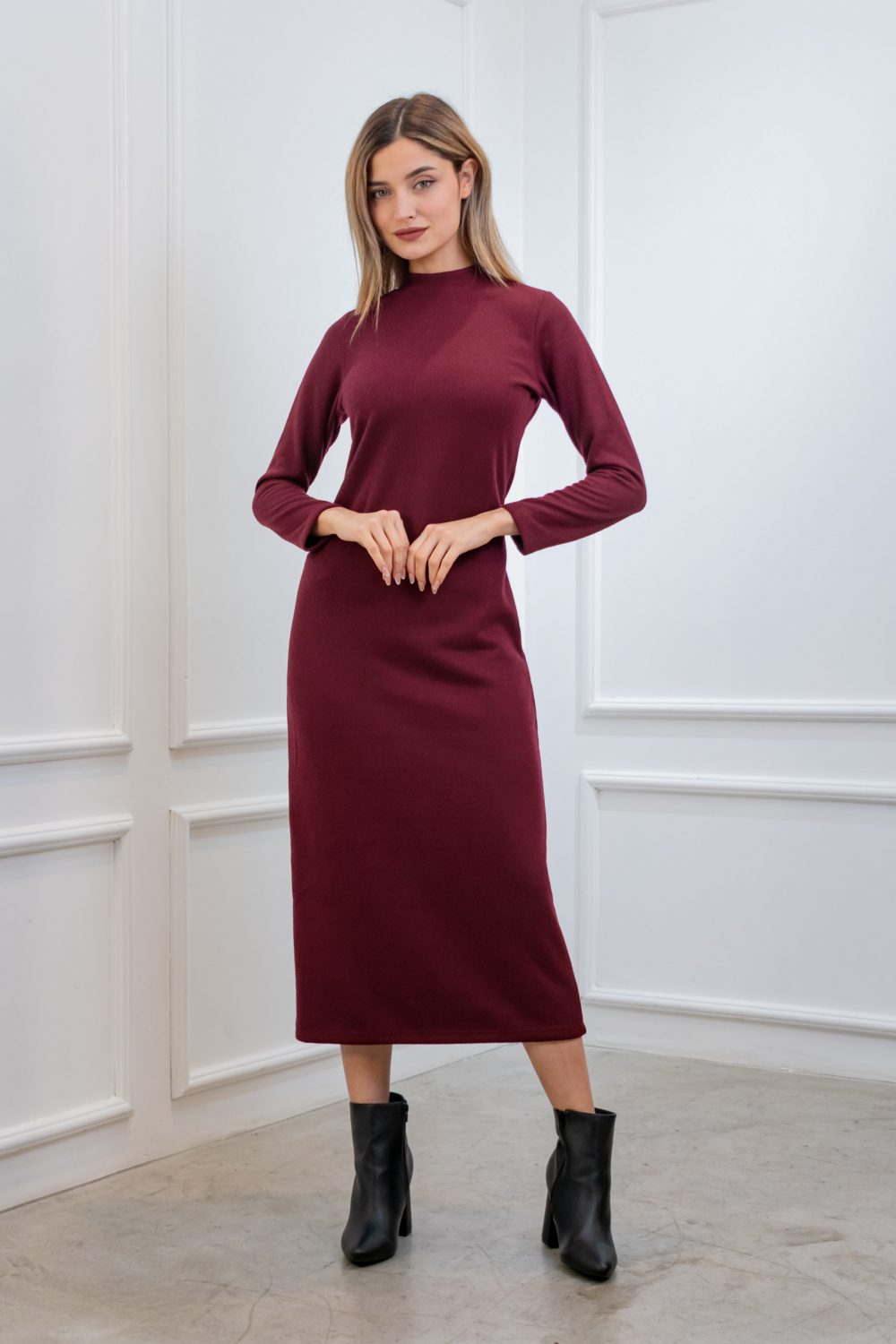 Vestido Devora vino: imagen 2