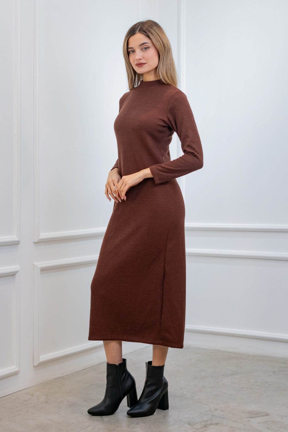 Vestido Devora Marrón: imagen 3