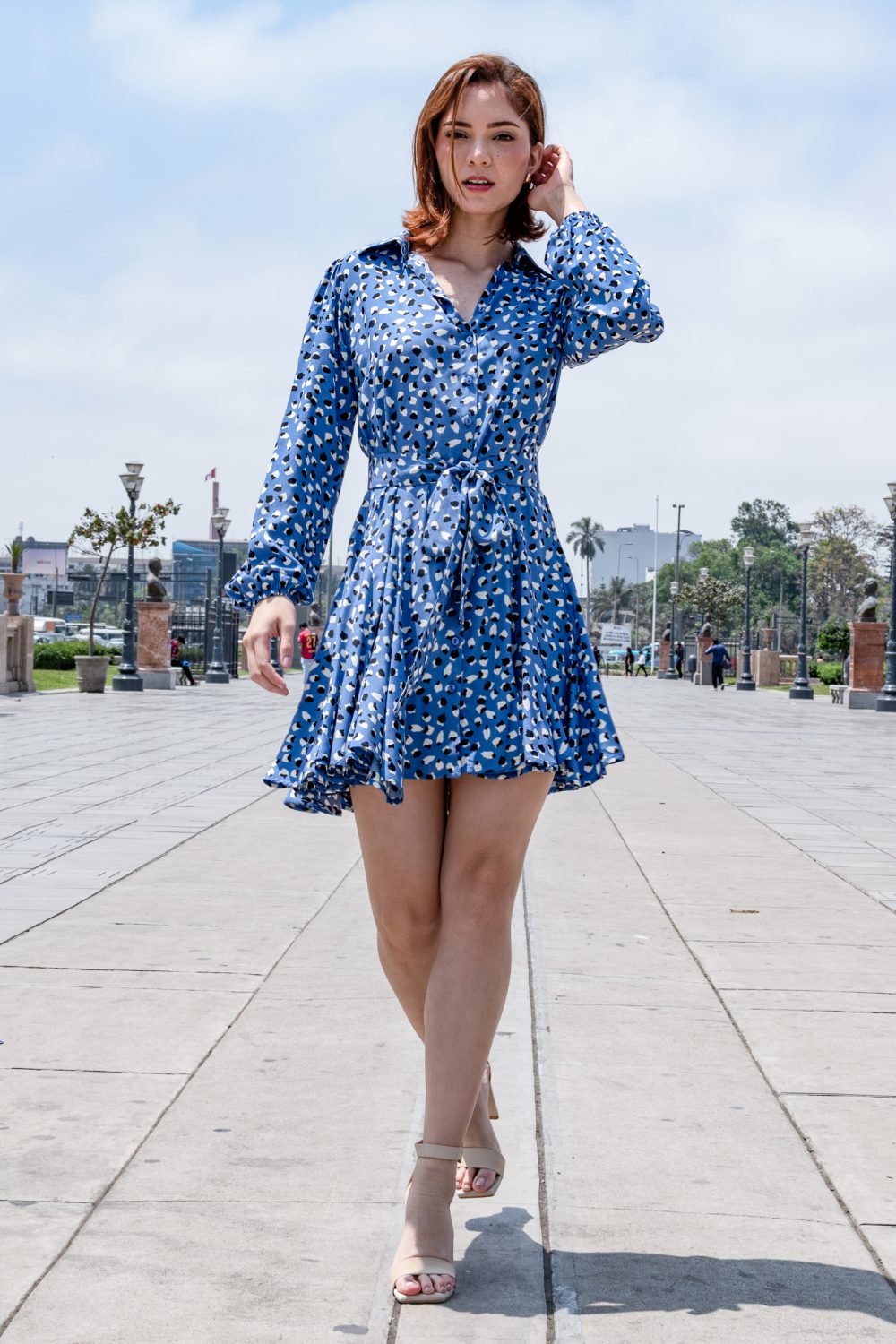 Vestido Carlota Azul