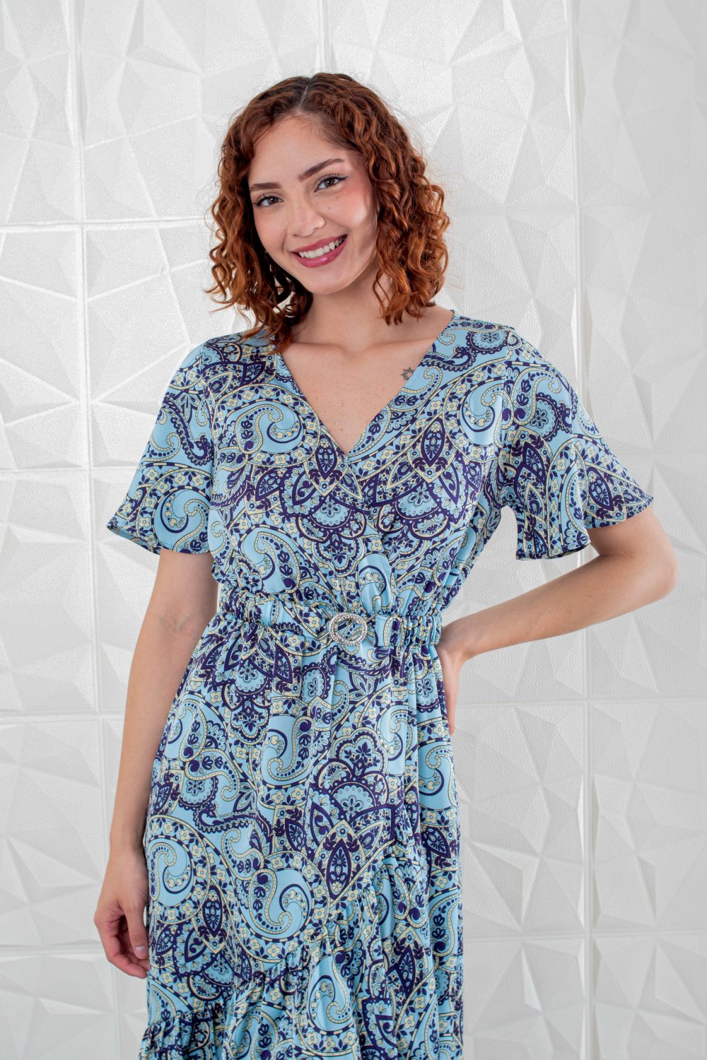 Vestido Loreto Azul: imagen 5