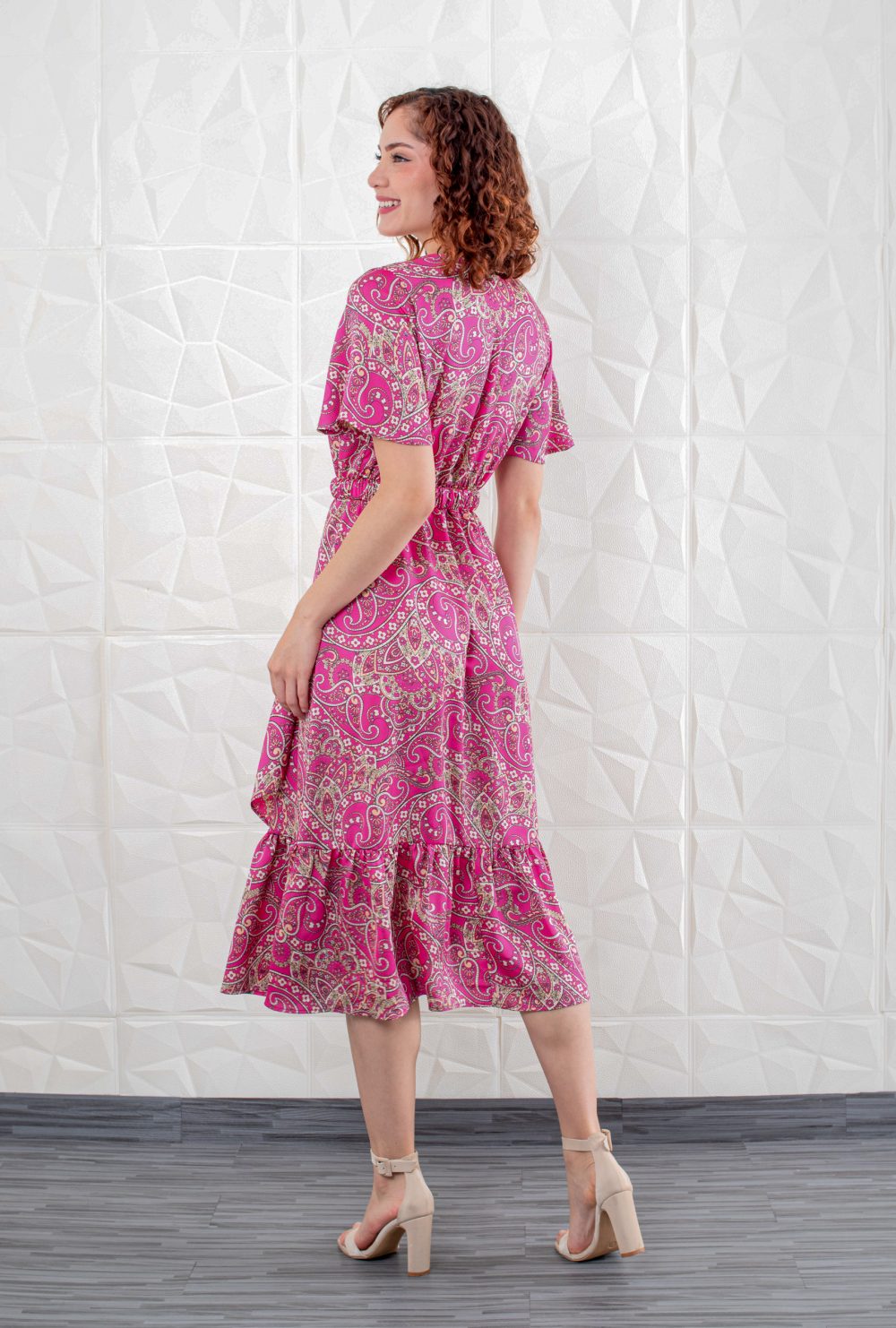 Vestido Loreto Fucsia: imagen 4