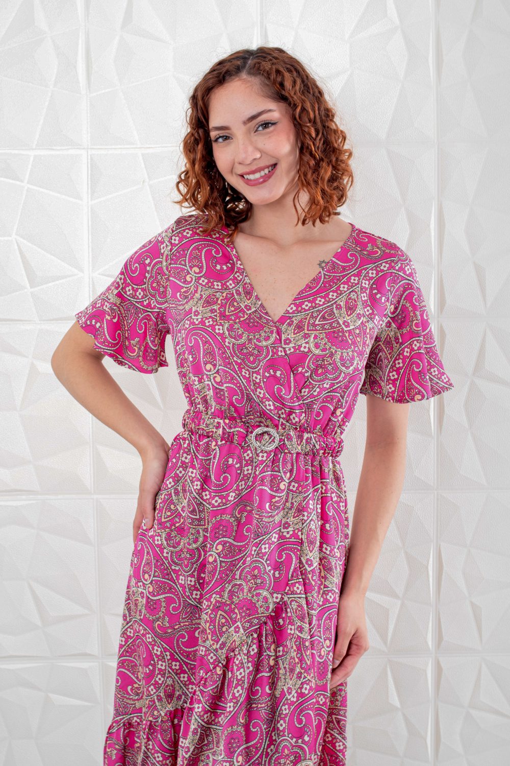 Vestido Loreto Fucsia: imagen 5