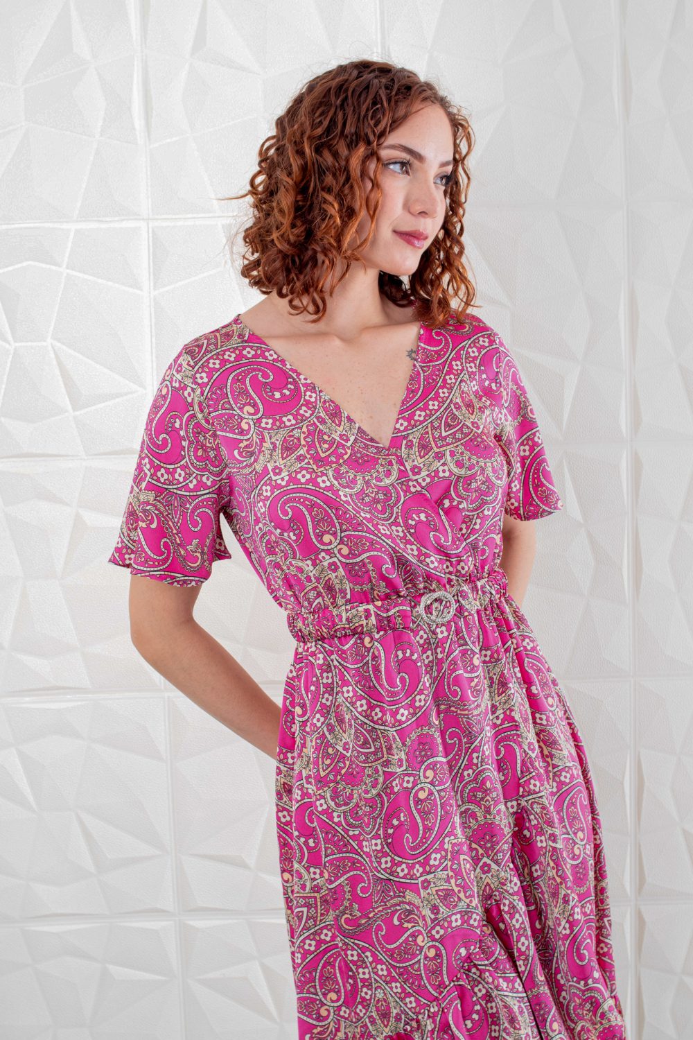 Vestido Loreto Fucsia: imagen 6