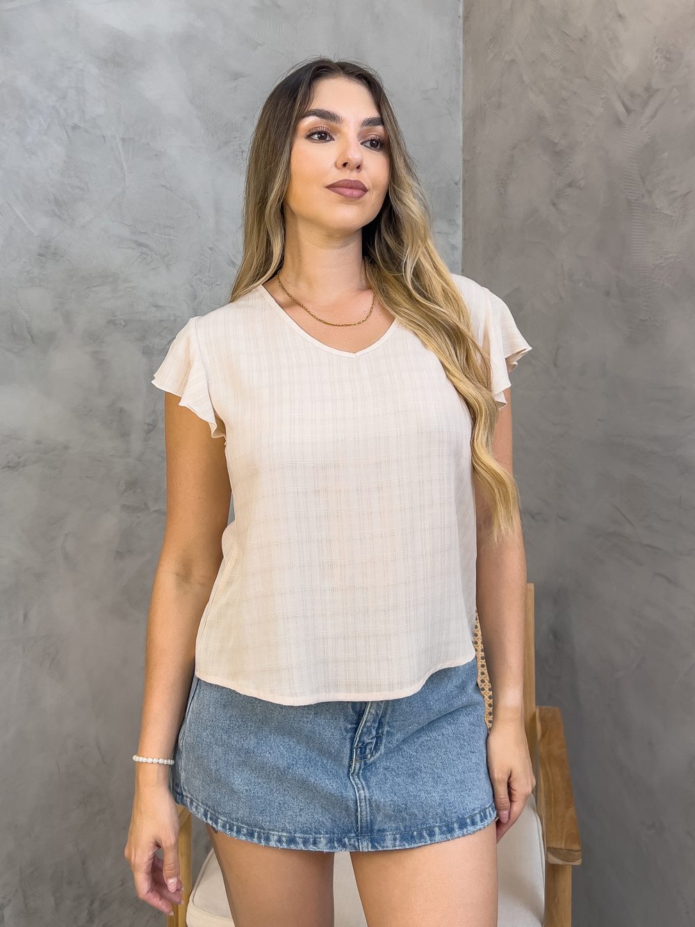 Blusa Coral Beige: imagen 2