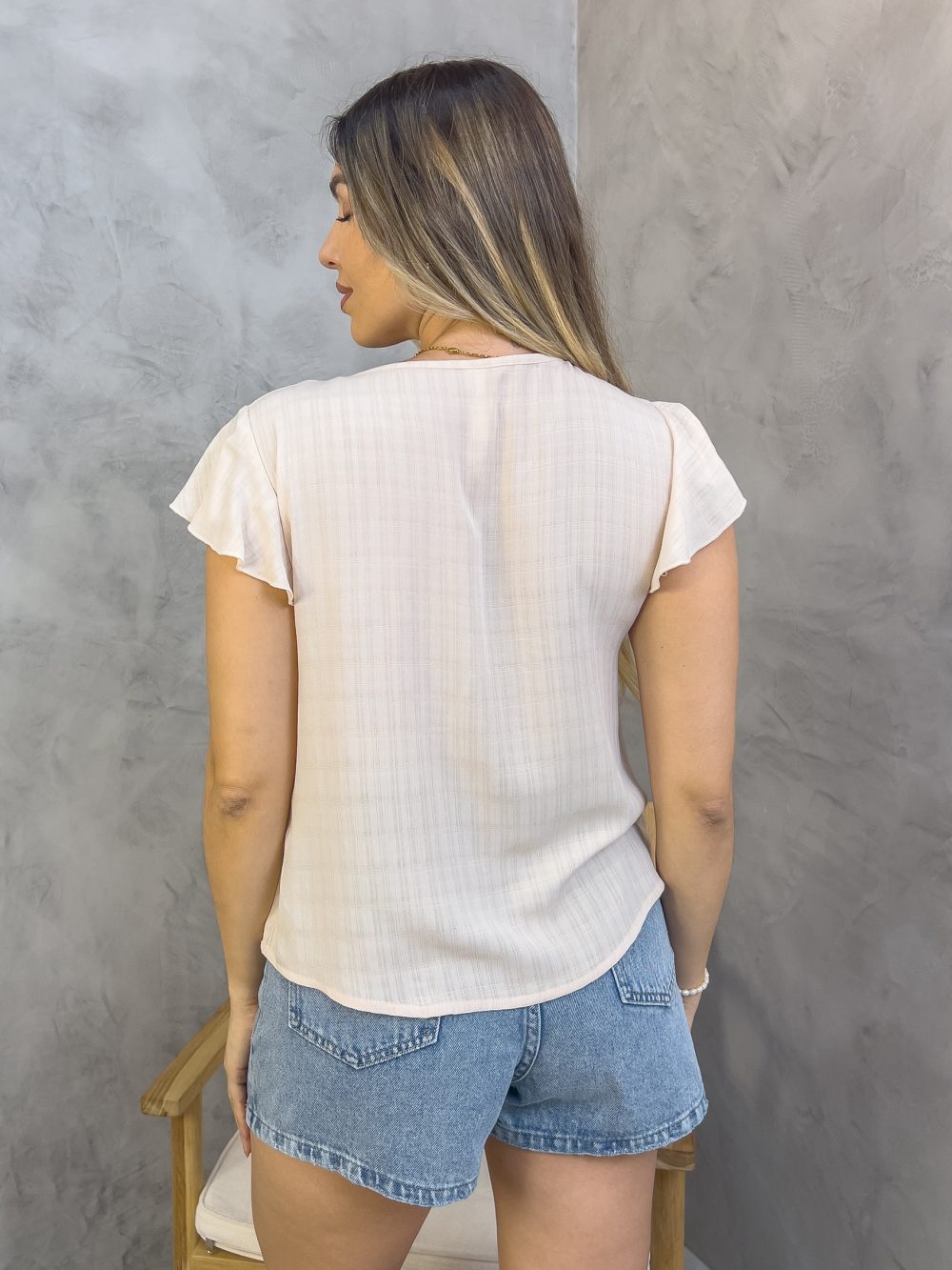 Blusa Coral Beige: imagen 3