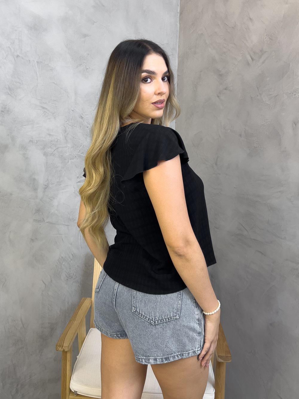 Blusa Coral Negro: imagen 2