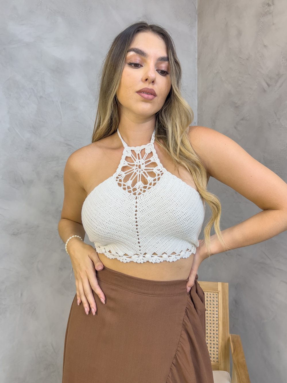 Top Tejido Crochet: imagen 7