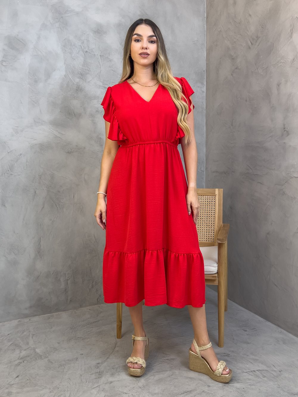 Vestido Victoria Rojo
