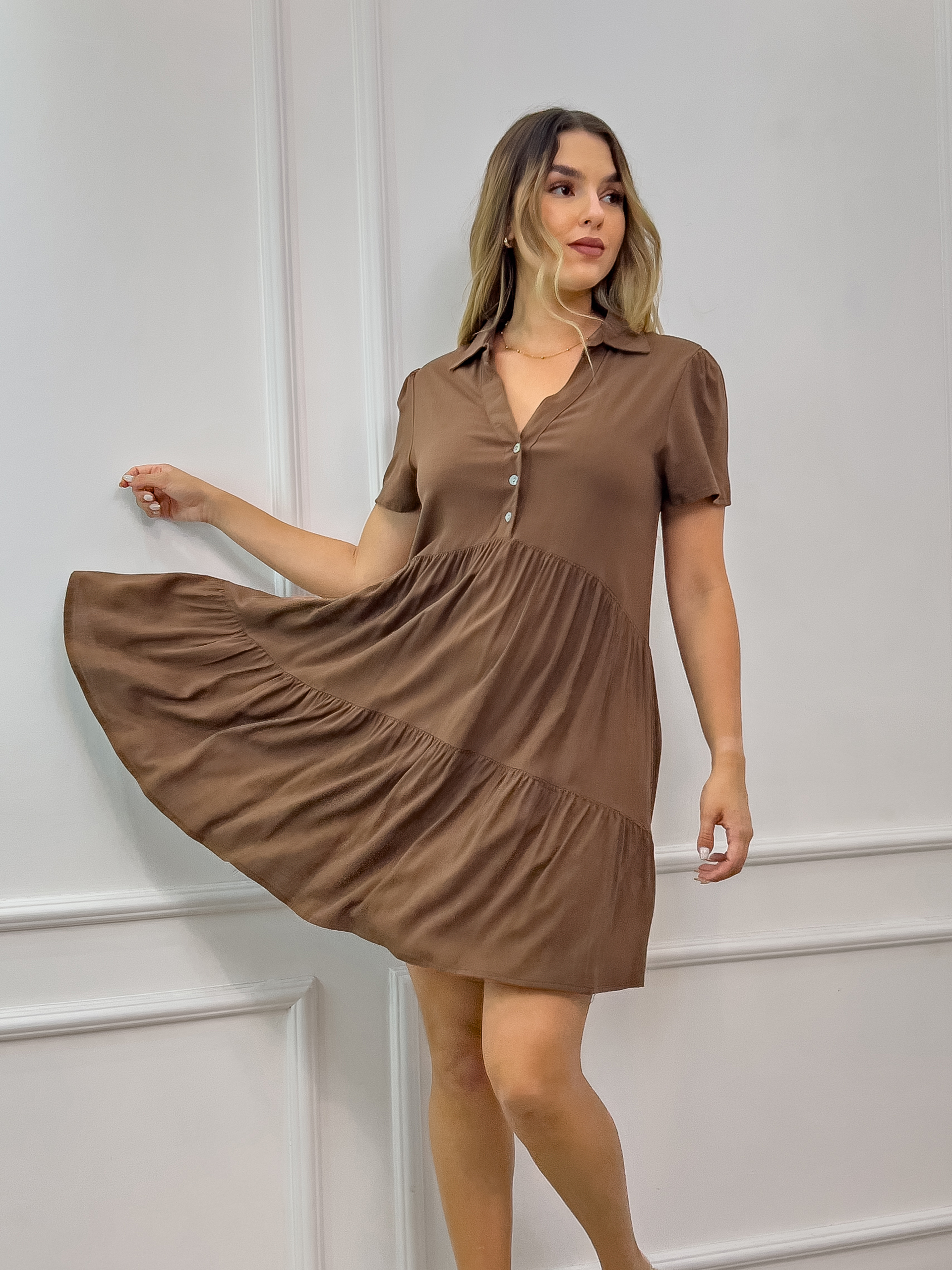 Vestido Bolivia Marrón: imagen 3