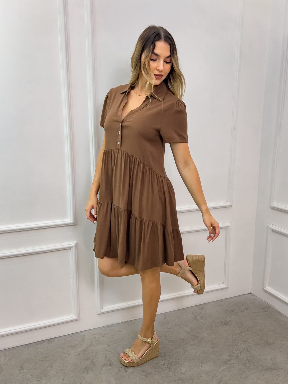 Vestido Bolivia Marrón: imagen 2