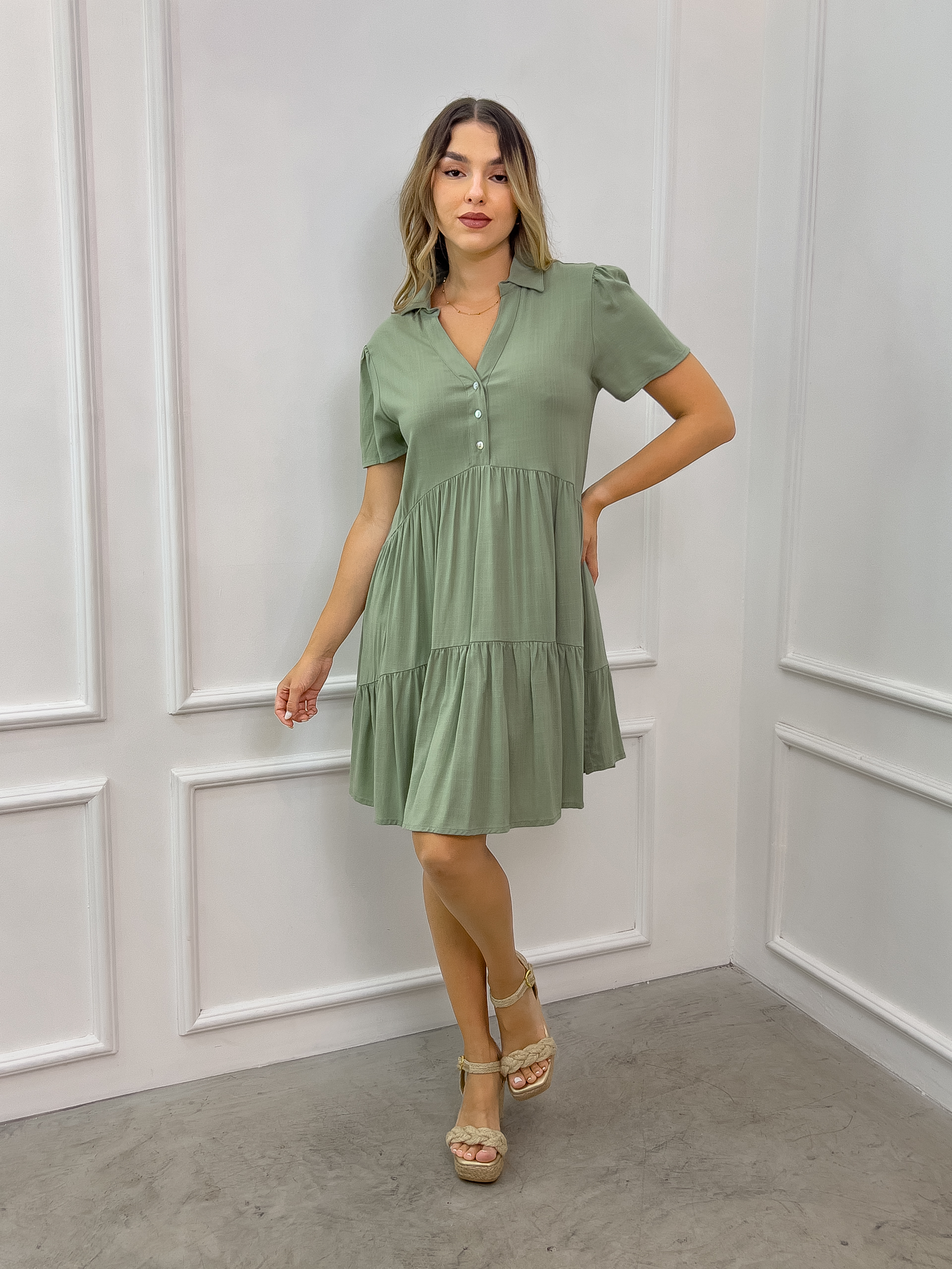 Vestido Bolivia Verde: imagen 1