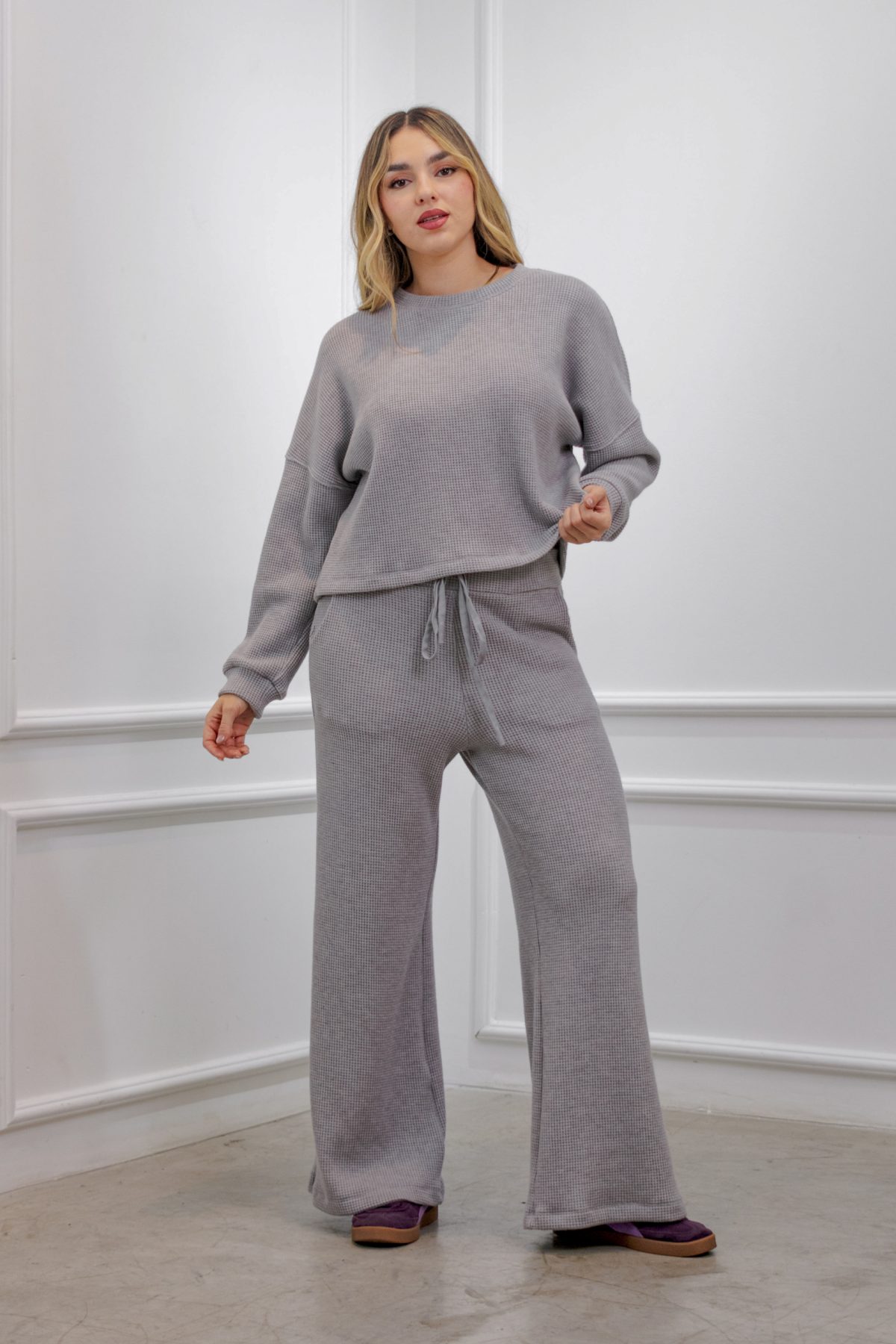 Conjunto Aria Plomo Plata