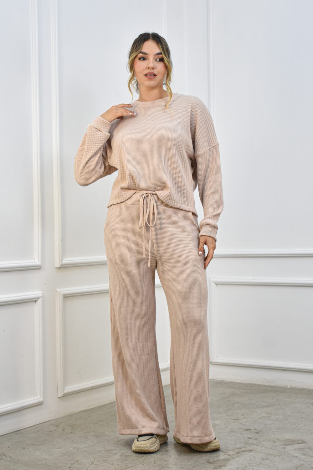 Conjunto Aria Beige Claro: imagen 2