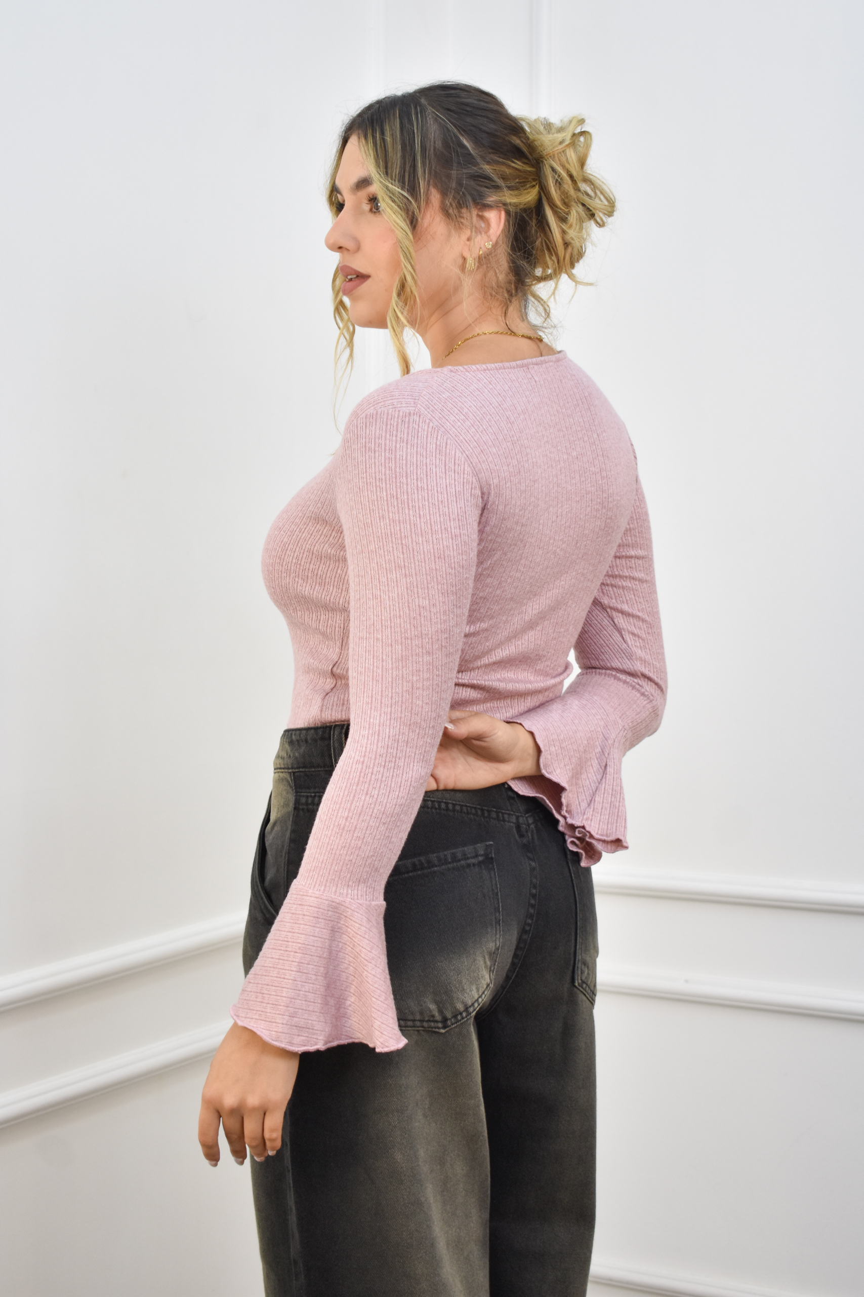 Polo Julie Rosa Pastel: imagen 2