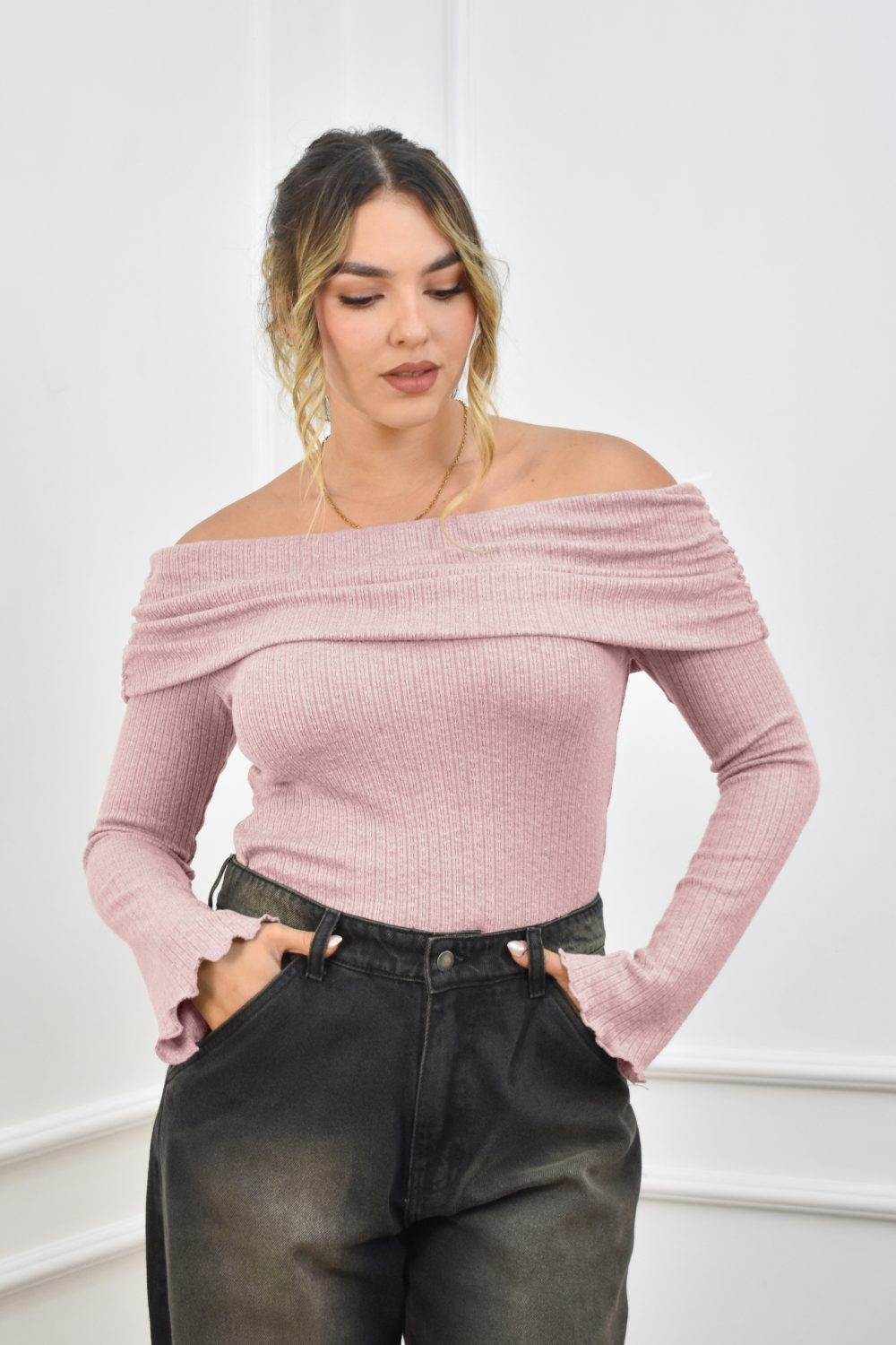 Polo Tatiana Rosa Pastel