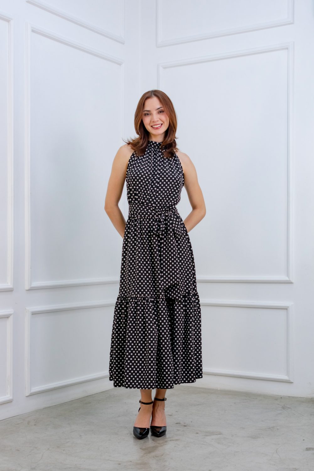 Vestido Polka Negro: imagen 2