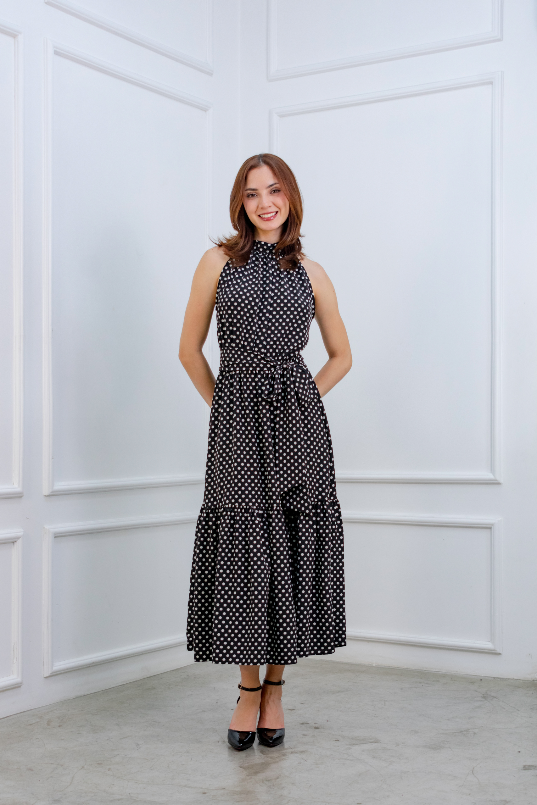 Vestido Polka Negro: imagen 2