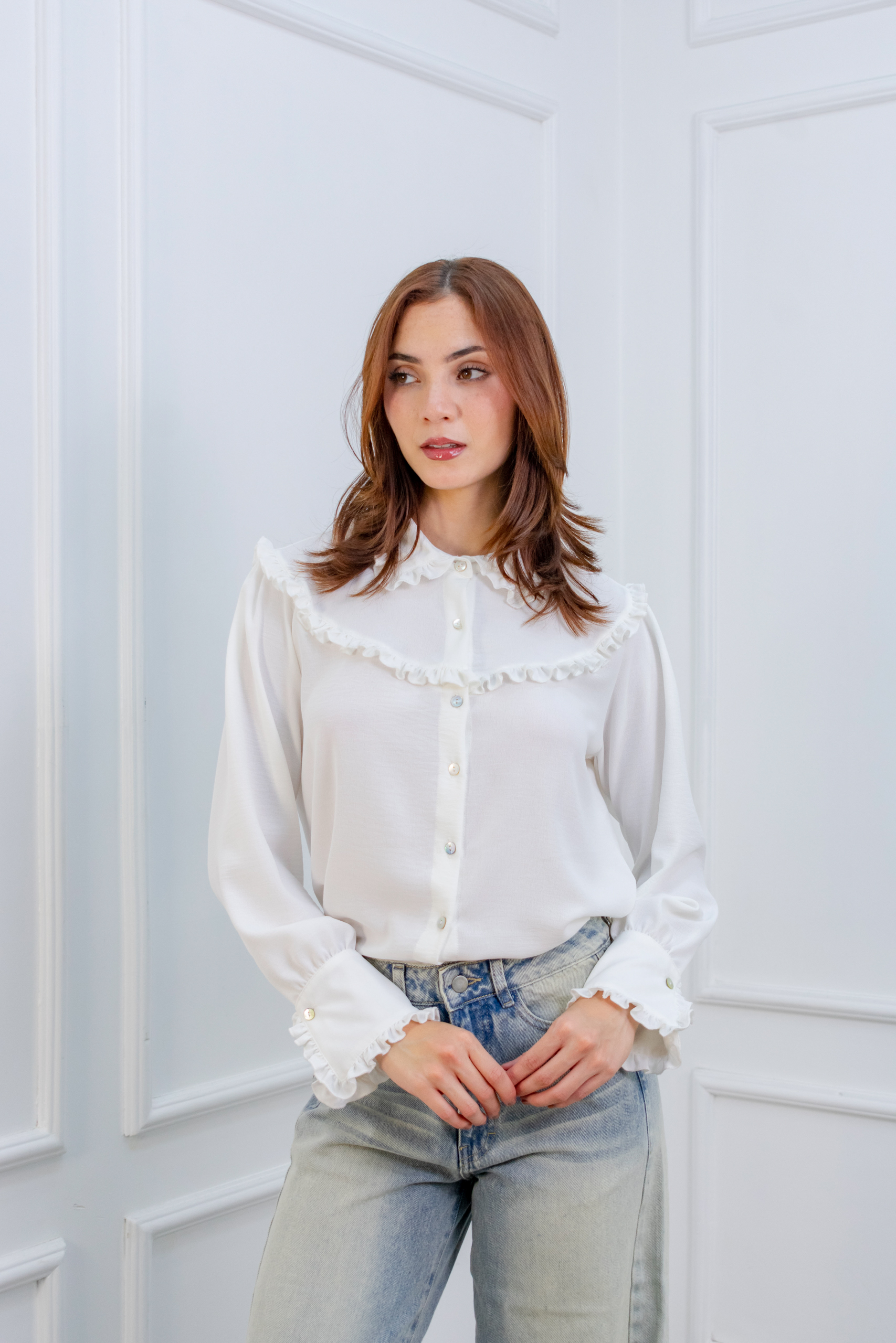 Blusa Camille Perla: imagen 1