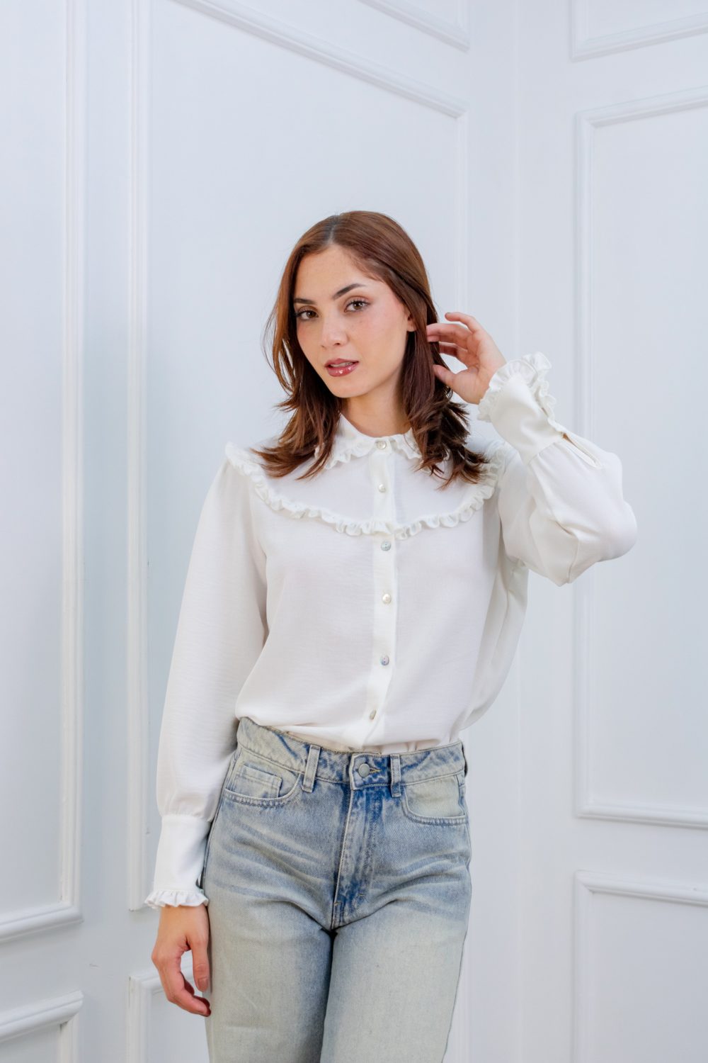 Blusa Camille Perla: imagen 3