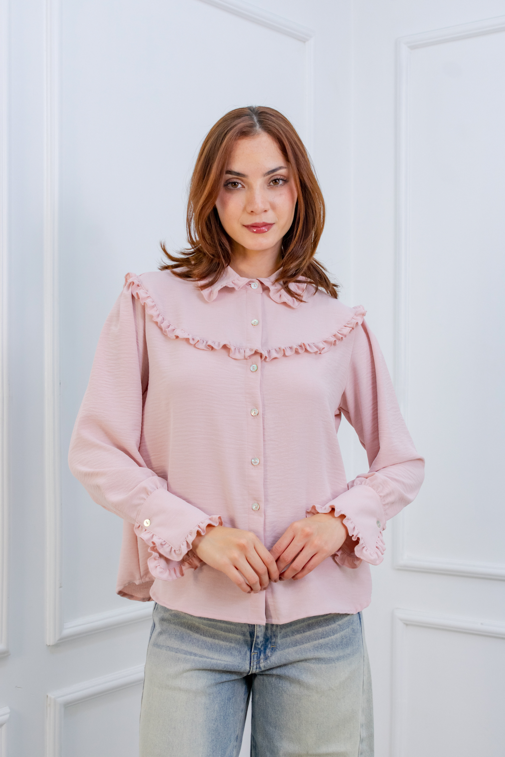 Blusa Camille Rosa: imagen 1