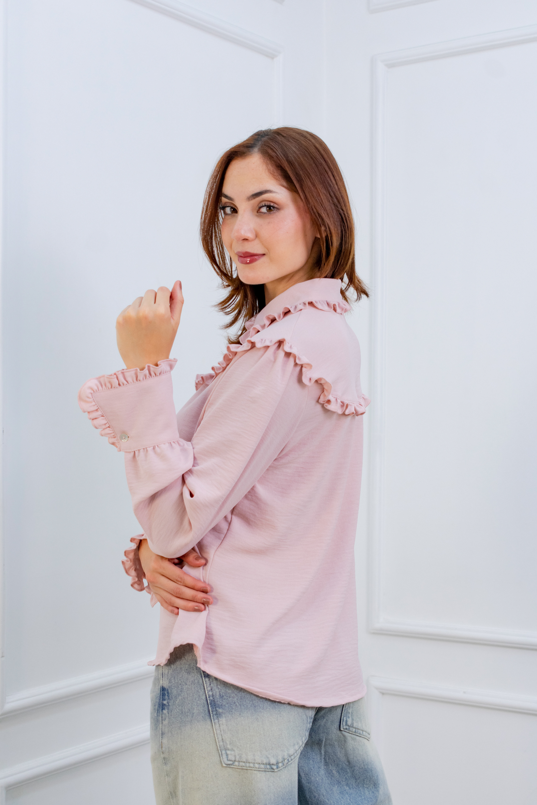 Blusa Camille Rosa: imagen 3