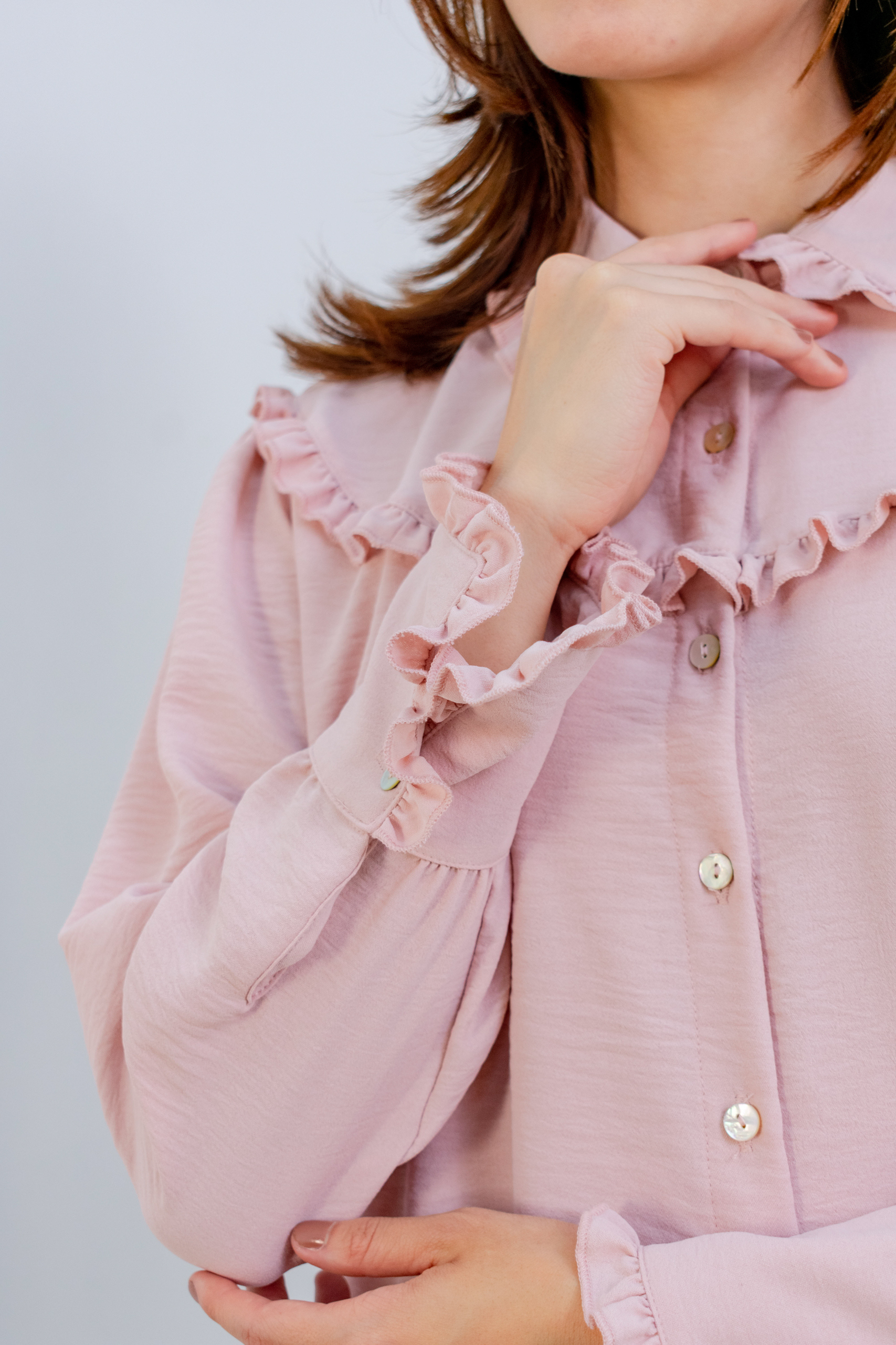 Blusa Camille Rosa: imagen 4