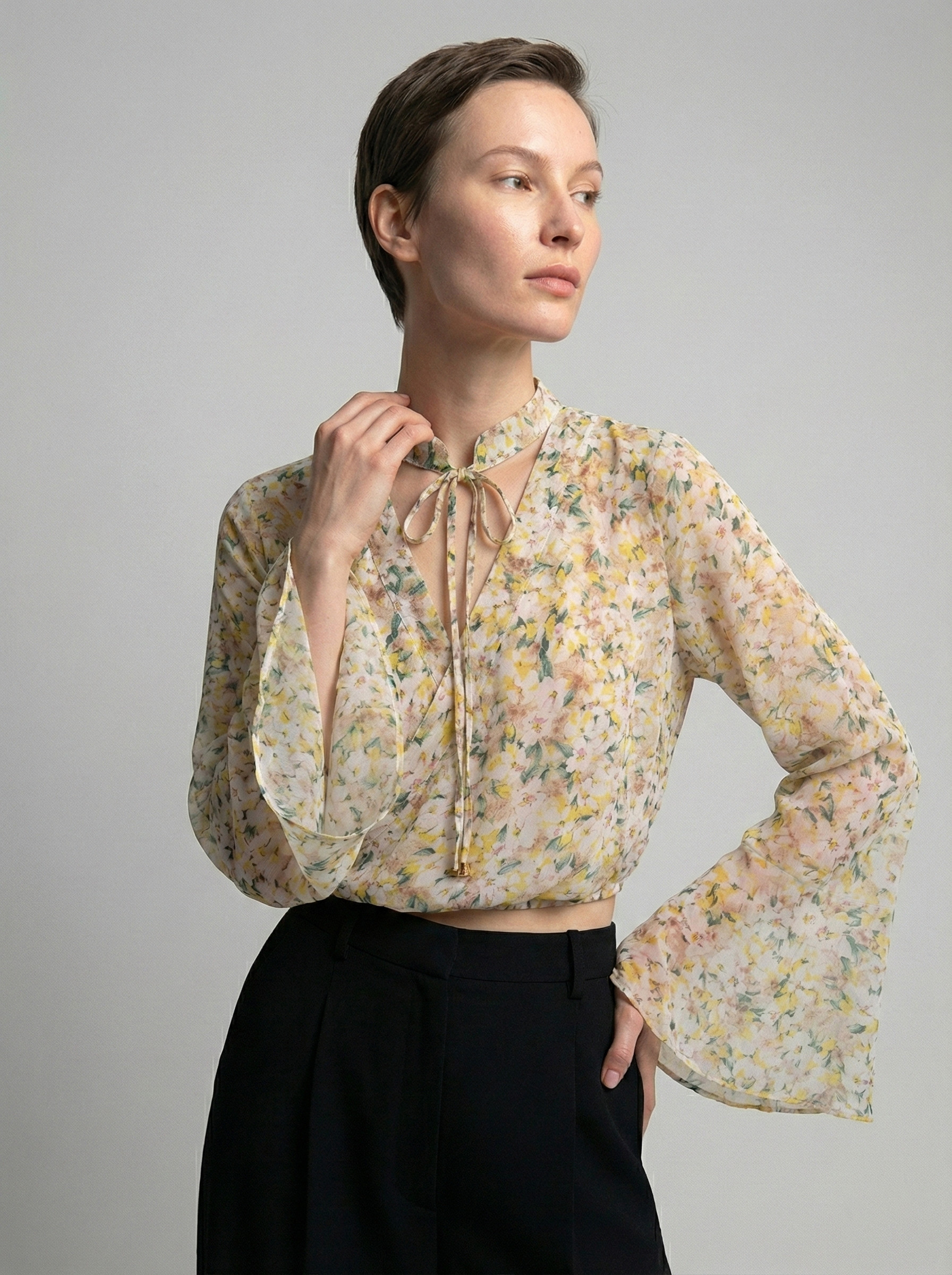 Blusa Brenda Amarillo: imagen 1