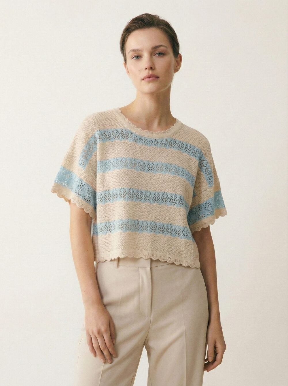 Polo tejido Mara Celeste