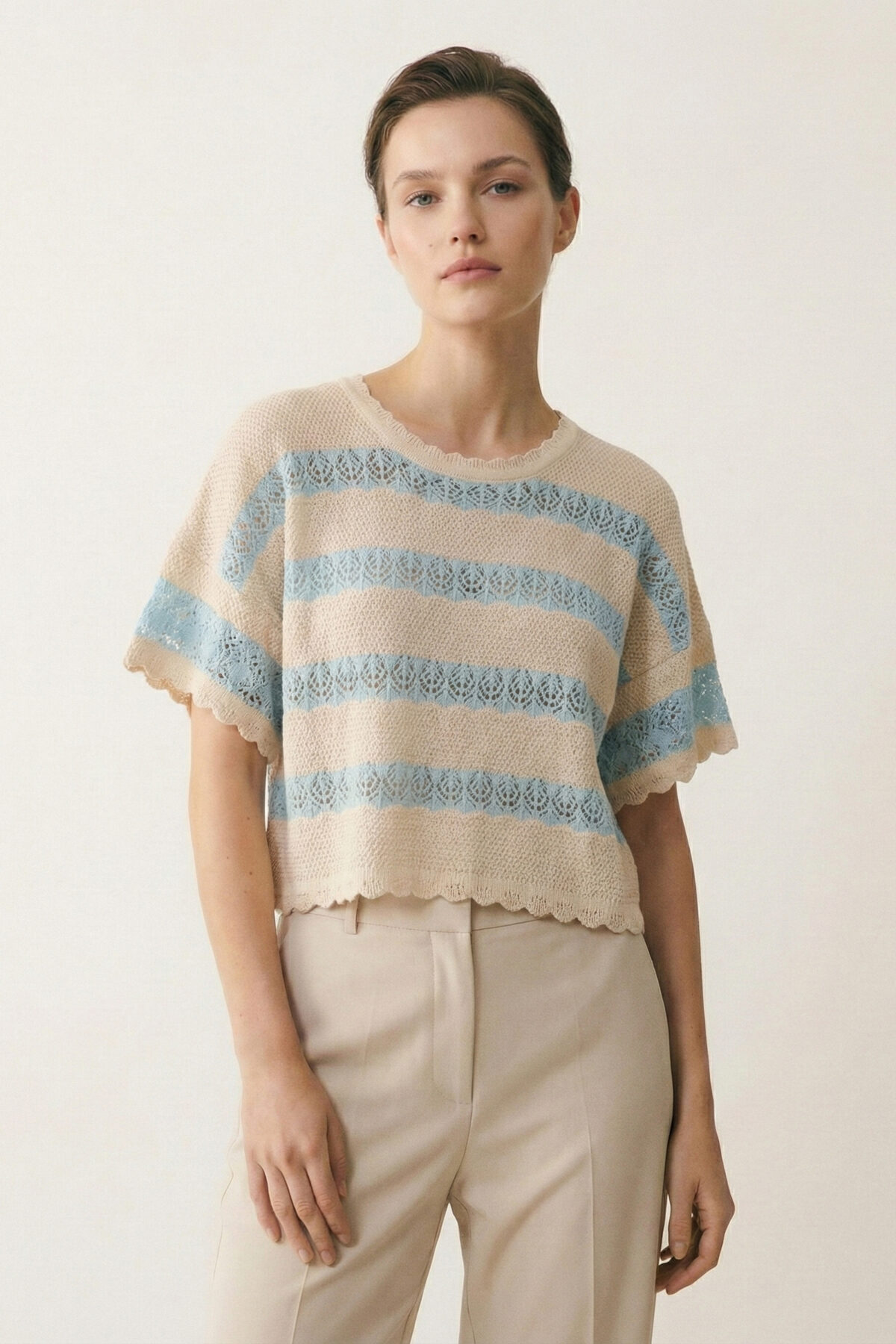 Polo tejido Mara Celeste