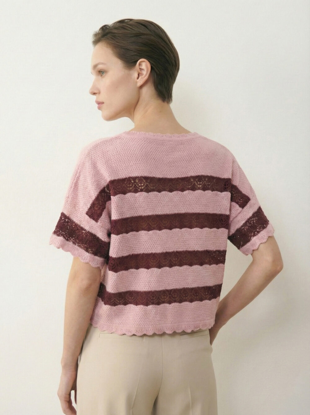 Polo tejido Mara Rojo