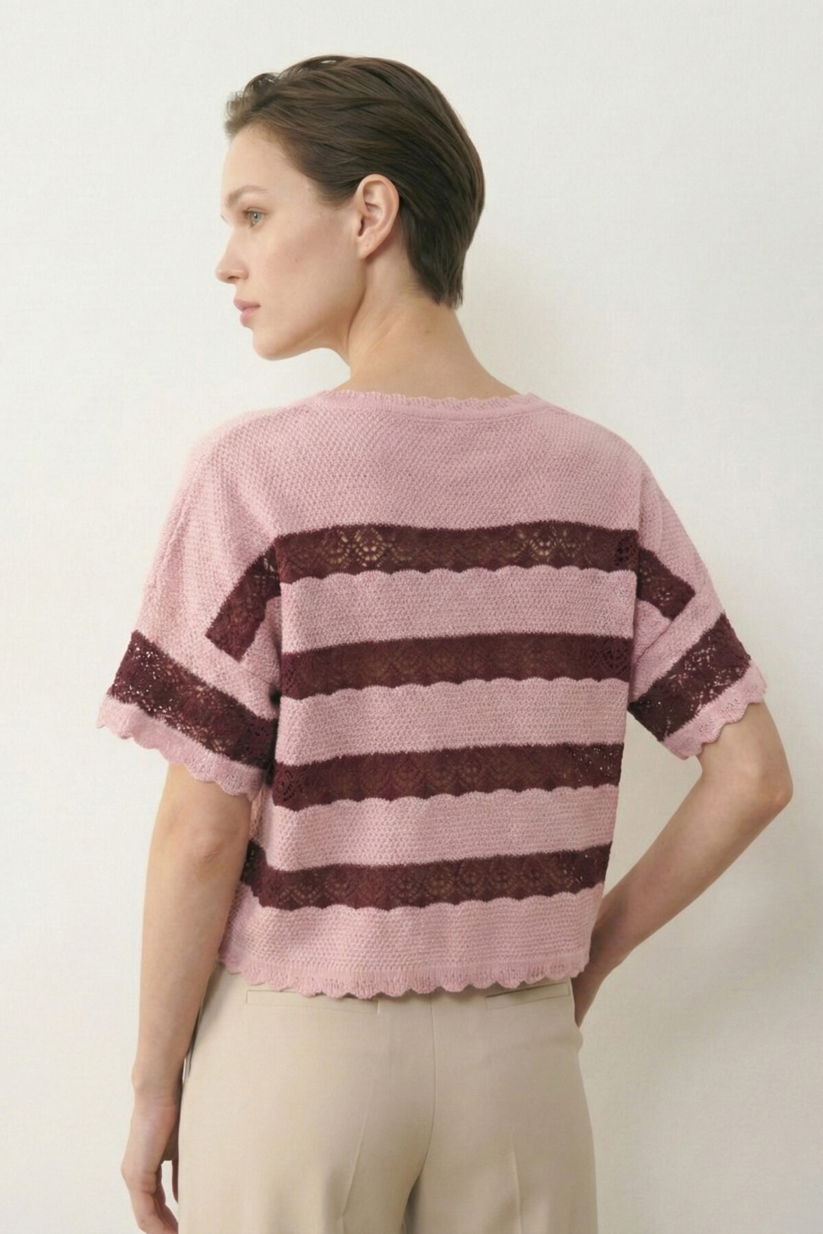 Polo tejido Mara Rojo